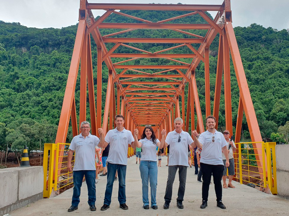 Conheça o case da ponte de Nova Roma do Sul